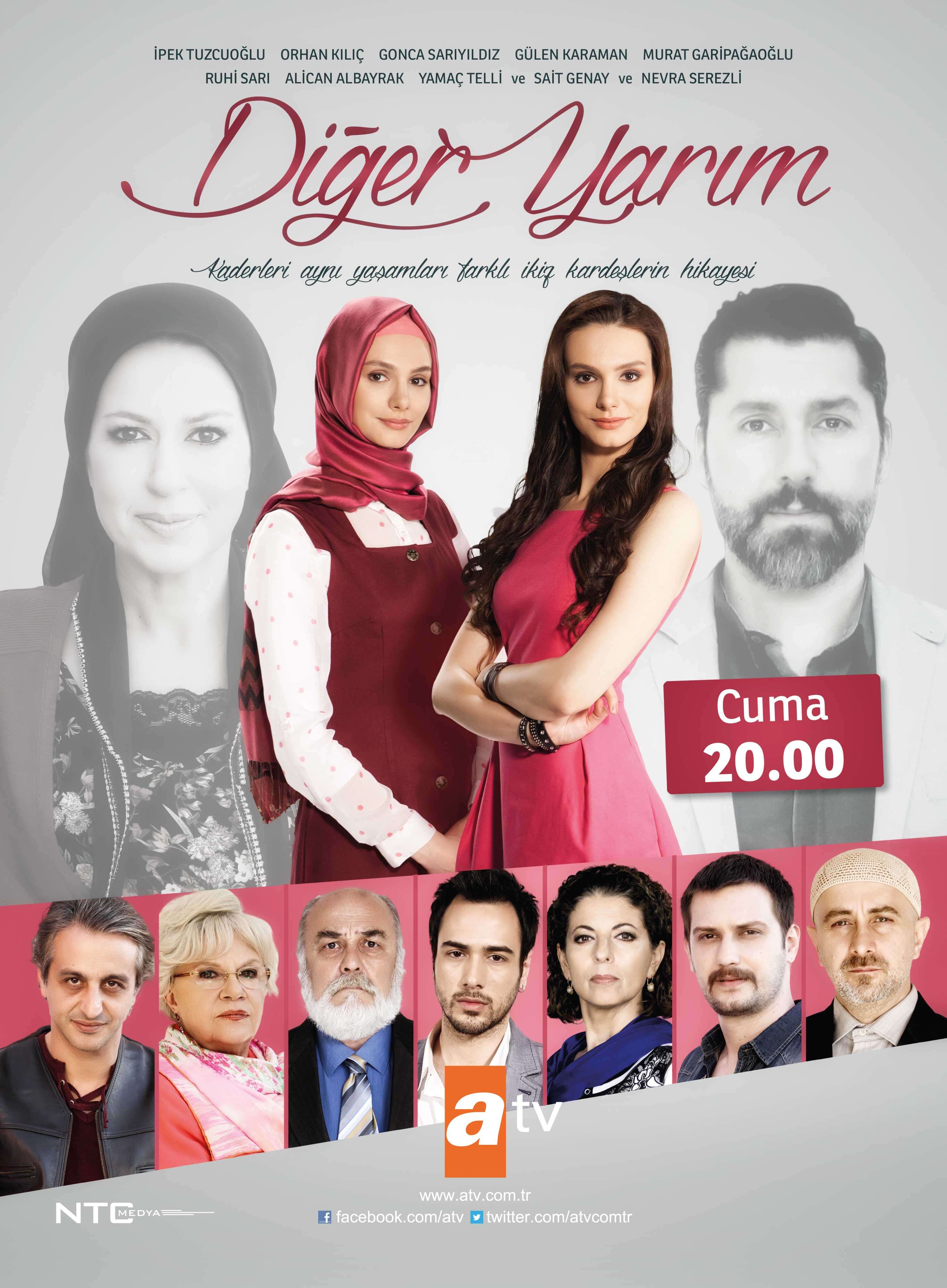 مسلسل نصفي الاخر Diger Yarim حلقة 15 مترجمة للعربية